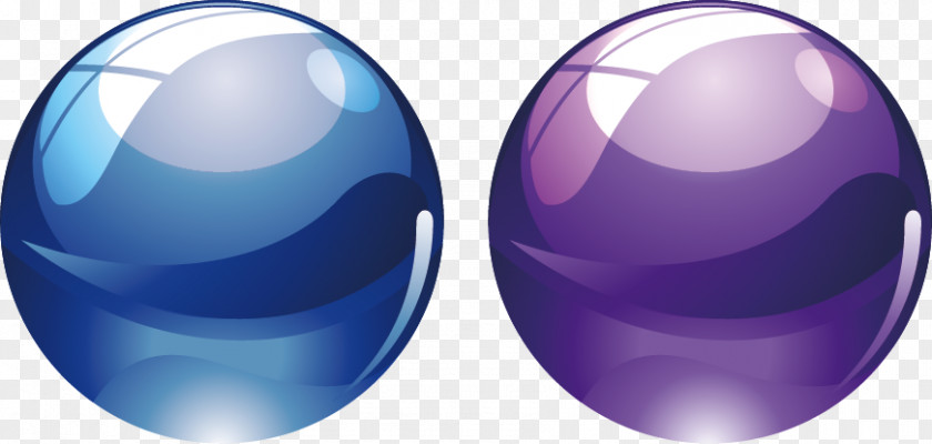 Vector Blue Glass Balls GLASS BALL & Ball Android PNG