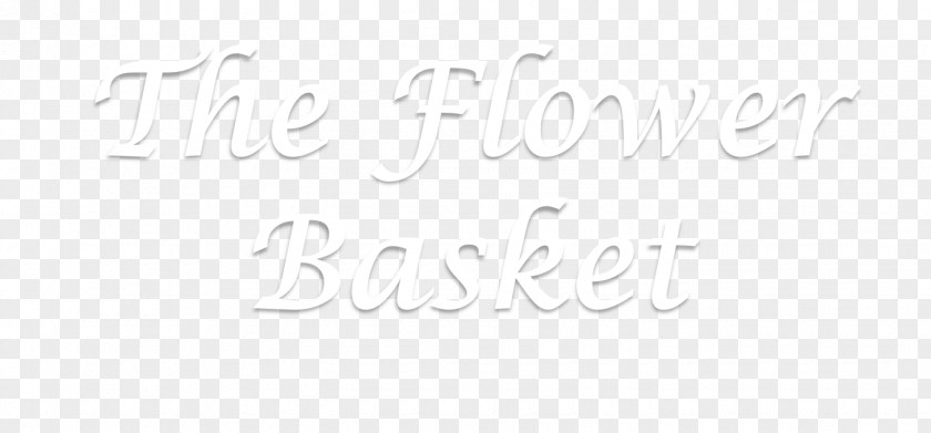 Basket Of Flowers Handwriting Logo Font Brand Line PNG