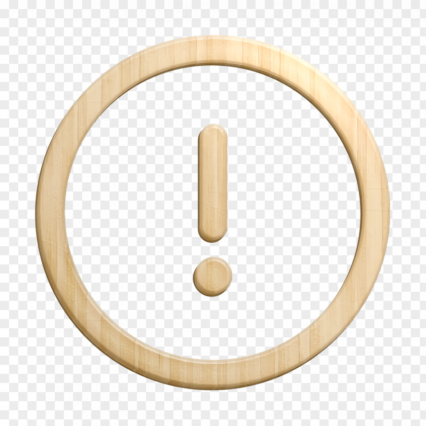 Exclamation Icon Alert UI Super Basic PNG