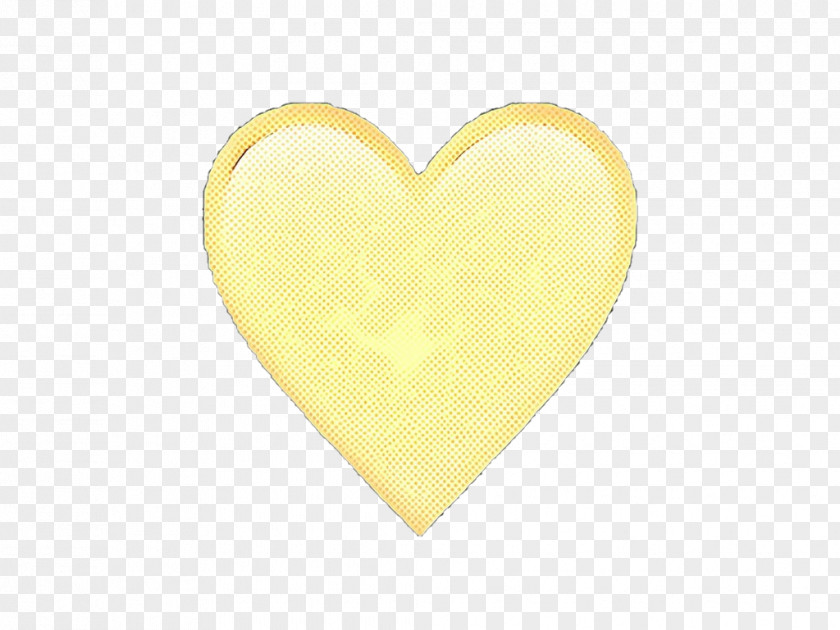 Heart Yellow Vintage PNG