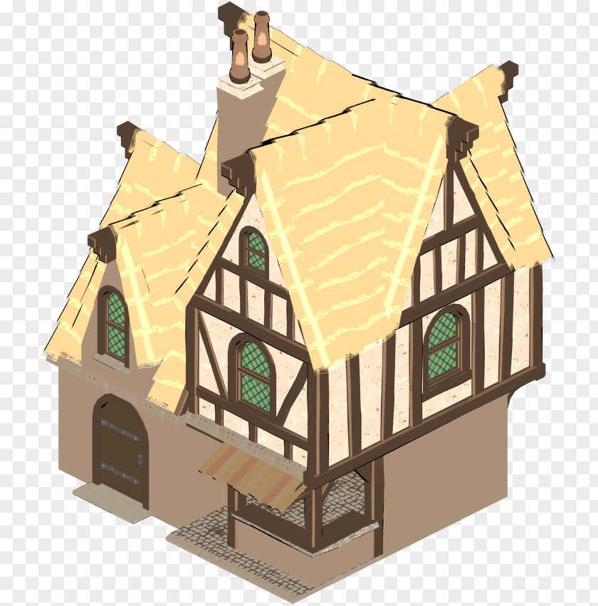 House Isometric Projection Shed PNG