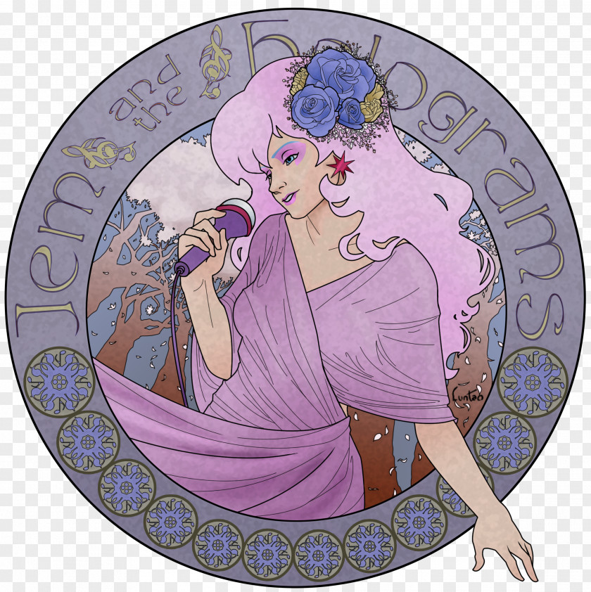 Pinky Brain Stormer Art Nouveau Deco PNG