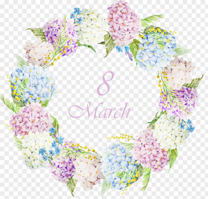 Romantic Circle Of Flowers Wreath Stock Illustration Flower Photography PNG