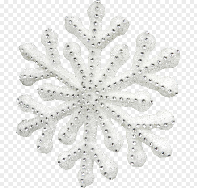 Snow White Snowflake PNG