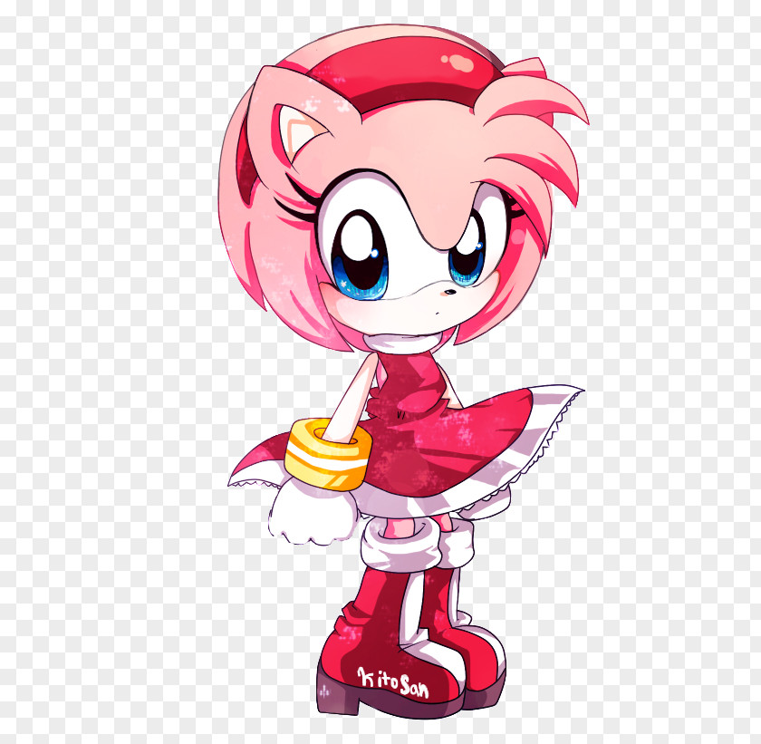 Amy Rose Sonic The Hedgehog Shadow Heroes Advance 3 PNG