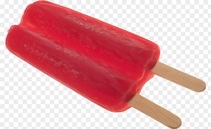 Dessert Food Frozen Ice Pop Cream Bar Red PNG