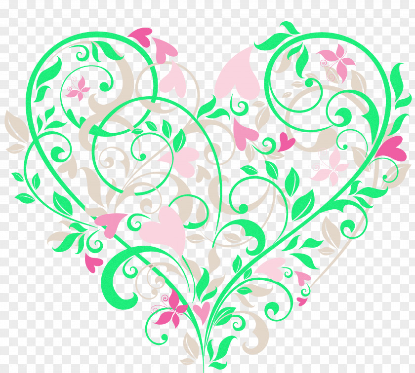 Flower Heart Wedding Invitation Royalty-free PNG