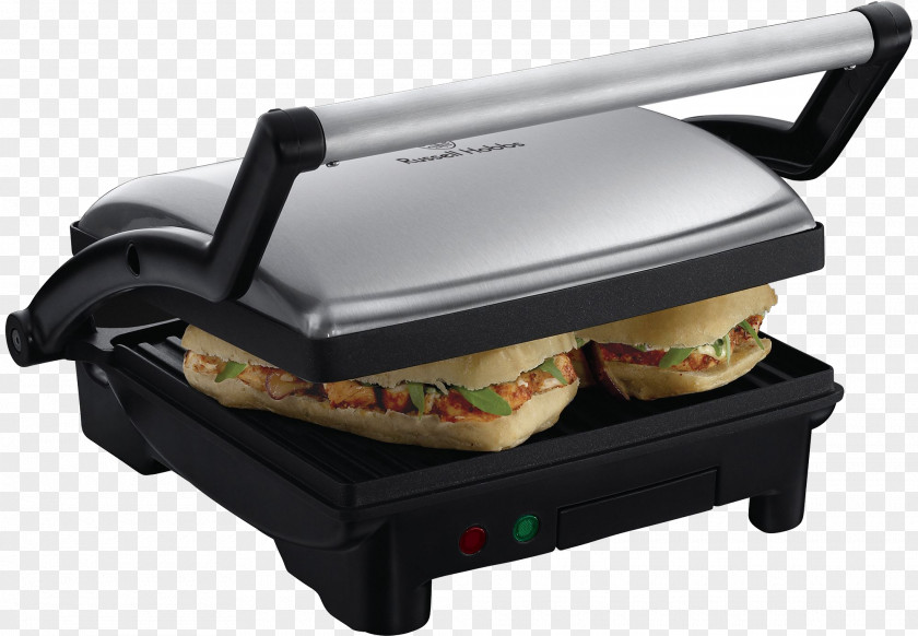 Grill Panini Barbecue Pie Iron Russell Hobbs Grilling PNG