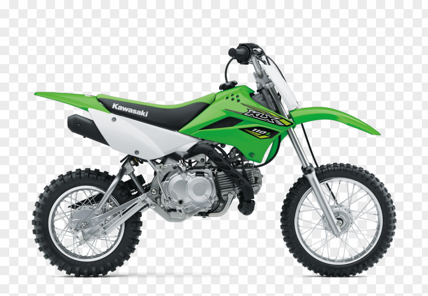 Kawasaki KLX 110 Motorcycle Heavy Industries Suspension PNG