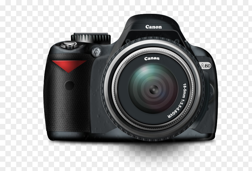 Realistic Camera Photos Canon EOS Nikon D3200 PNG