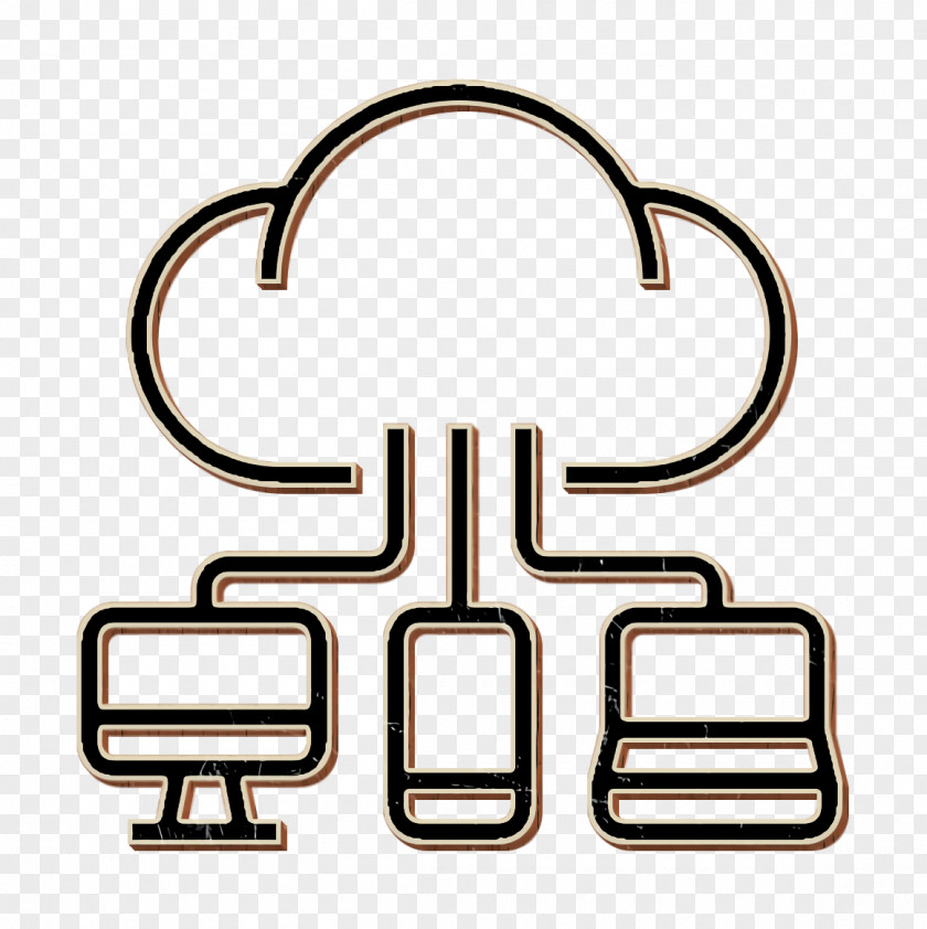 Technologies Disruption Icon Cloud PNG
