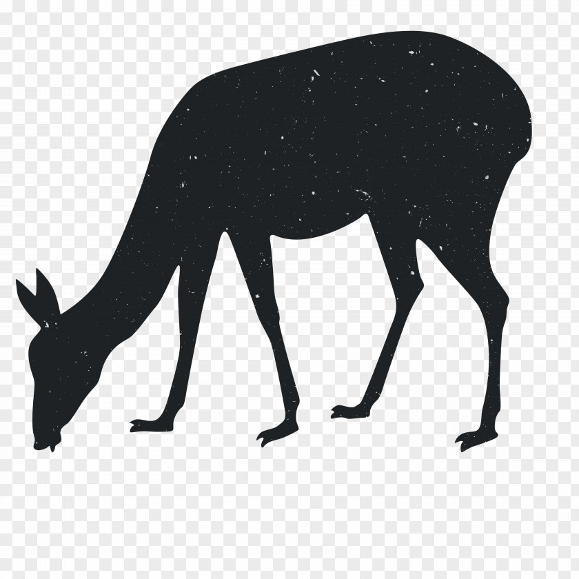 Animal Silhouettes Reindeer Silhouette Computer File PNG