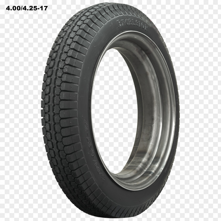 Classic European Style Tread Car Coker Tire Alloy Wheel PNG