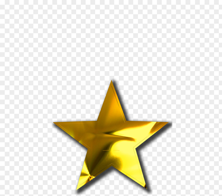 Gold Stars Angle Star PNG