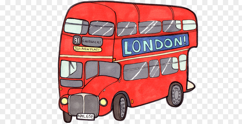 London Double-decker Bus New York City Clip Art PNG