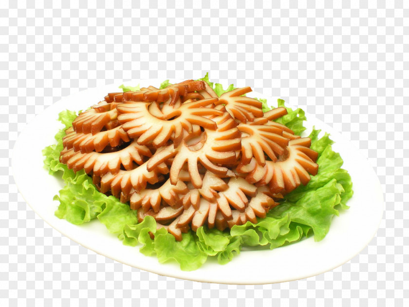 A Buckle Creative Cuttlefish Barbecue Free Seafood Vegetarian Cuisine Chinese Zakuski Recipe PNG