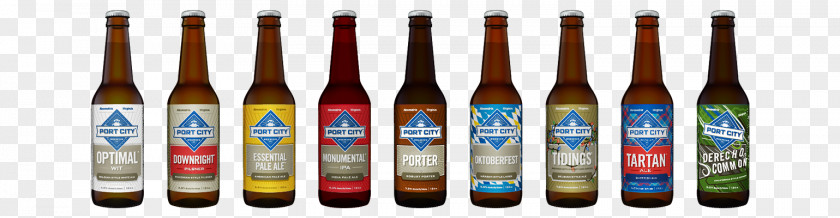 Beer Bottle Port City Brewing Company Liqueur India Pale Ale PNG