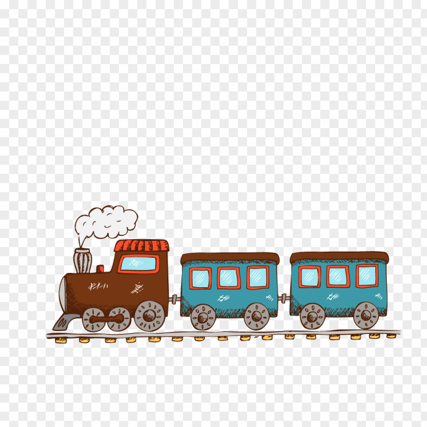 Class Trip Train Rail Transport Clip Art Image Trolley PNG