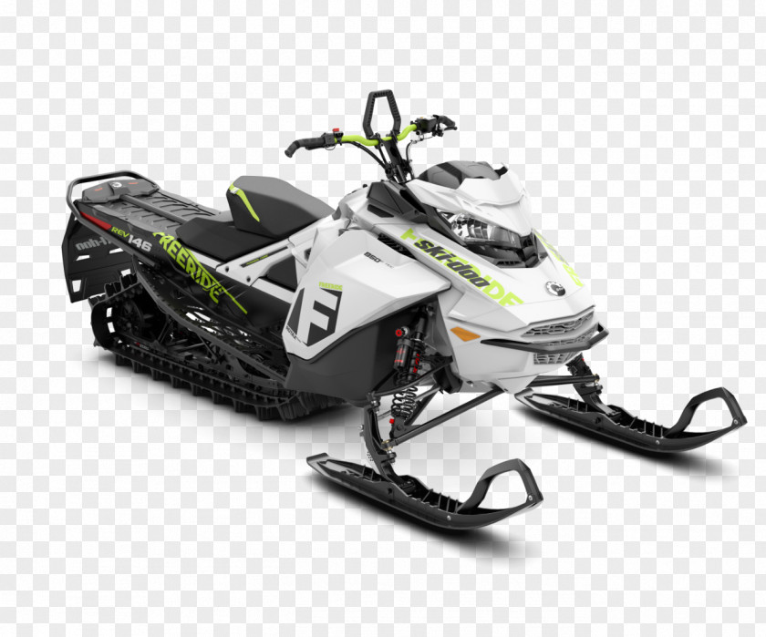 Ski-Doo Backcountry Skiing Snowmobile Sled Lou's Small Engine PNG