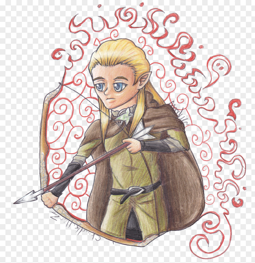 The Hobbit Legolas Frodo Baggins Gandalf Elf PNG