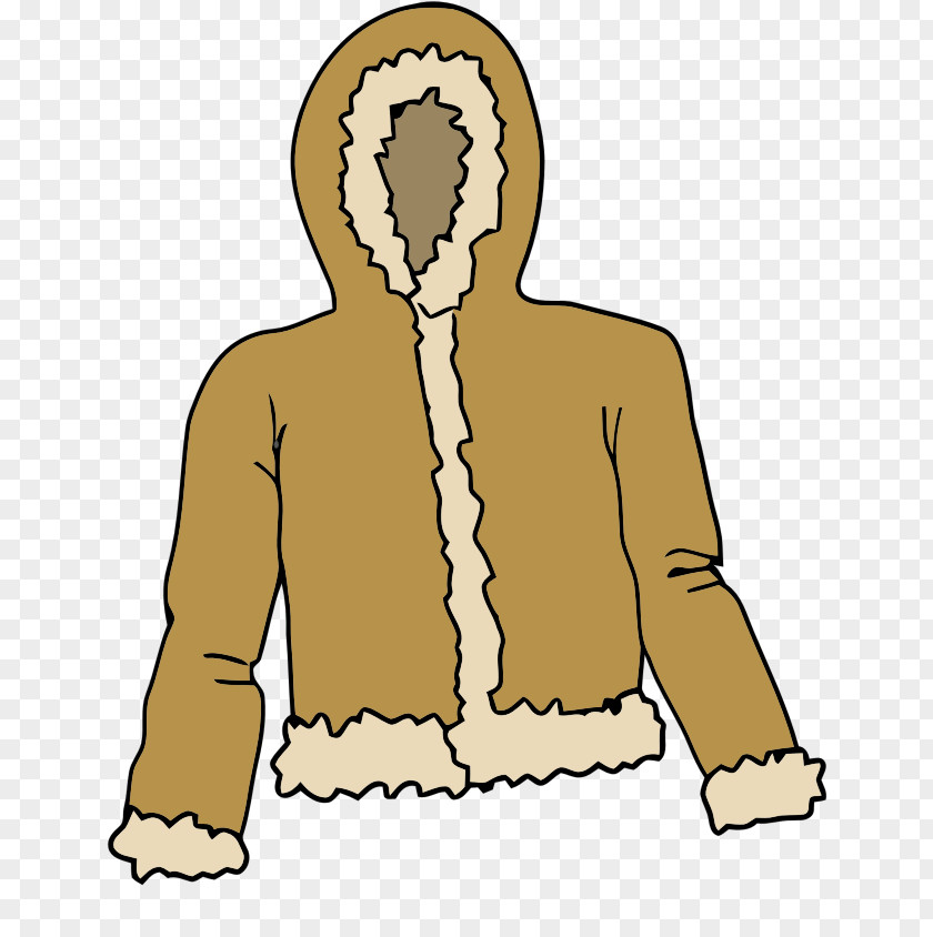 Winter Coat Cliparts Hoodie Jacket Fur Clothing Clip Art PNG