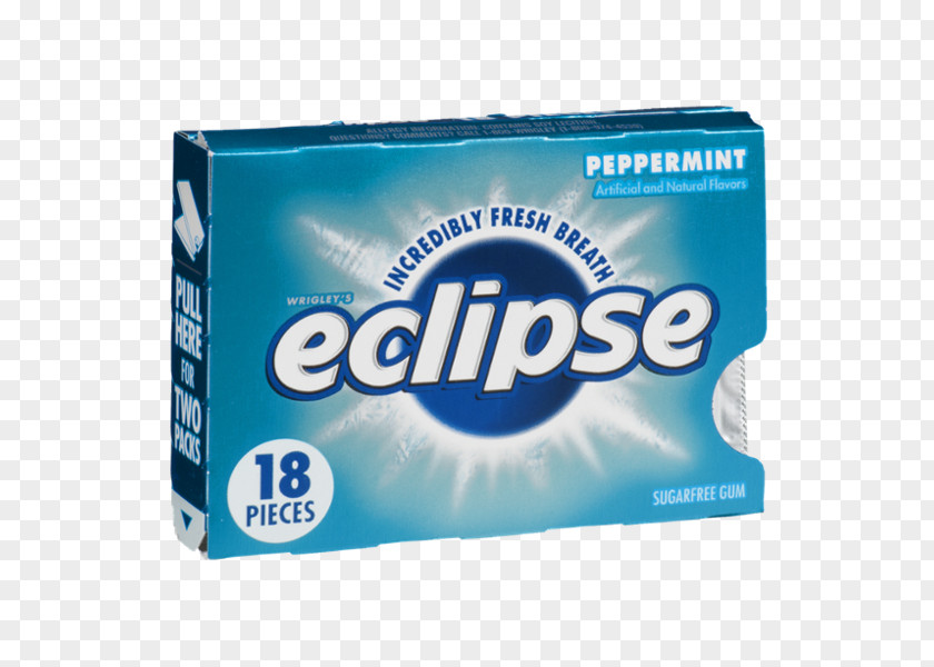 Chewing Gum Eclipse Wrigley Company Mentha Spicata Sugar Substitute PNG