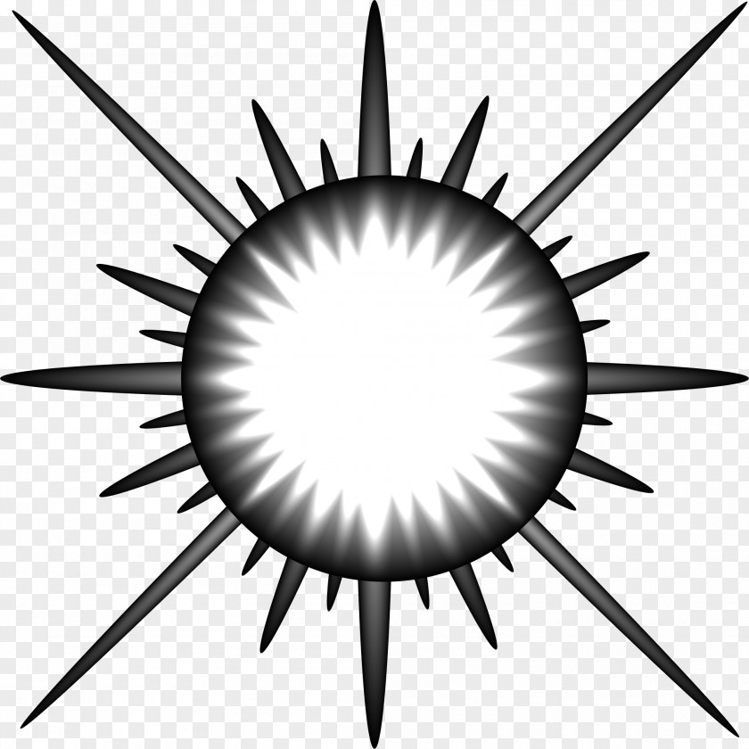 Dream White Sun Monstrance Euclidean Vector Illustration PNG