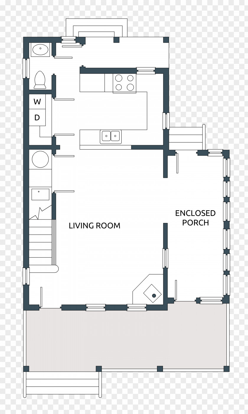 Floor Plan Line PNG