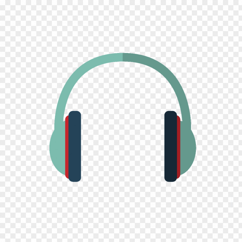 Green Headphones Creative Clip Art PNG