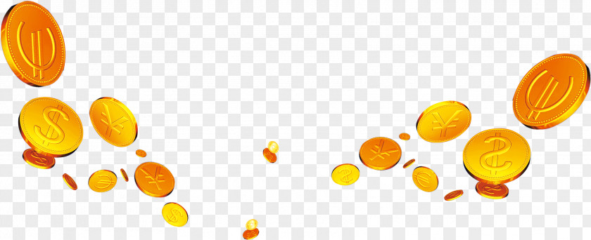 Floating Coins Coin Designer PNG