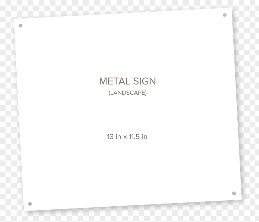 Metal Sign Paper Rectangle Brand Font PNG