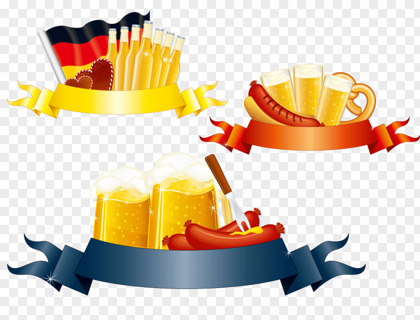 Oktoberfest Beer German Cuisine Pretzel PNG
