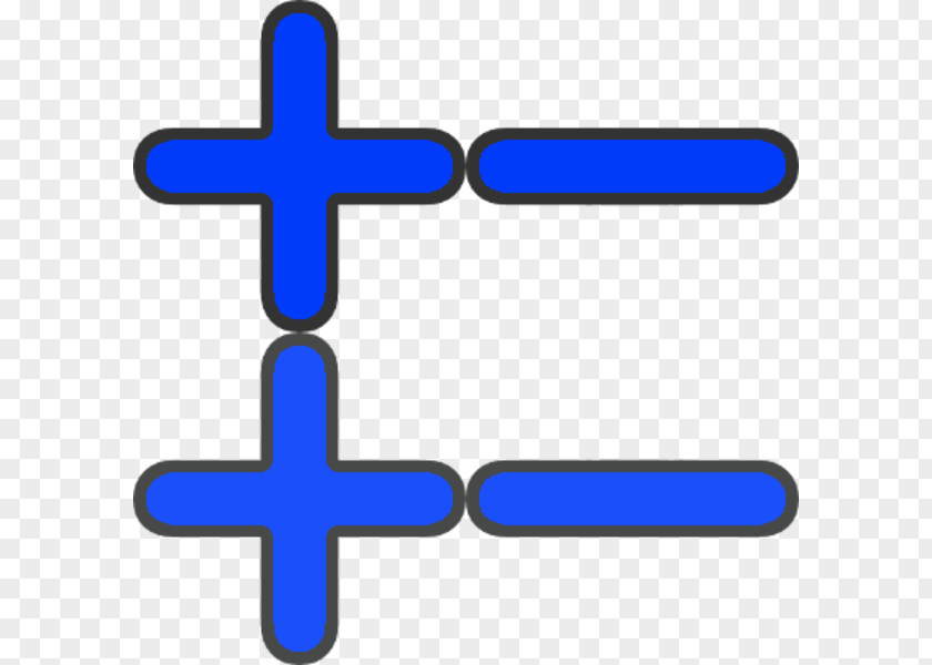Symbol Plus And Minus Signs Plus-minus Sign Clip Art PNG