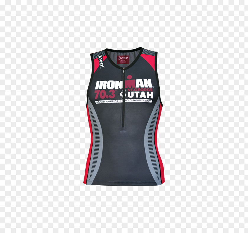 T-shirt Gilets Atlantic City Ironman 70.3 Sleeve PNG