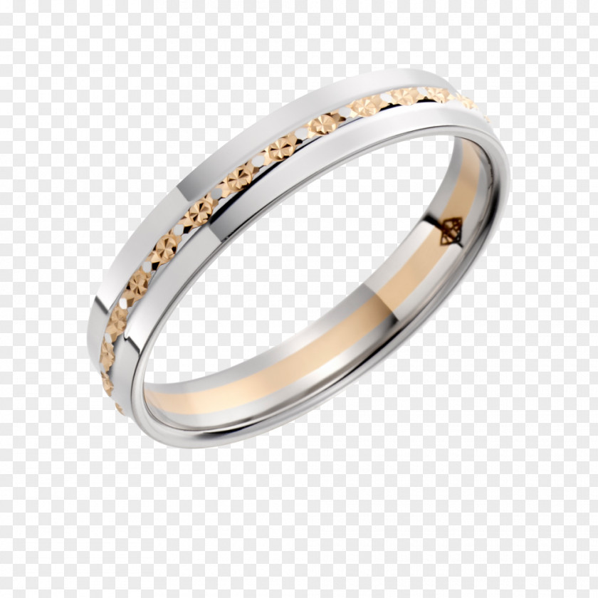 Cut Pattern Wedding Ring Bangle Silver Body Jewellery PNG