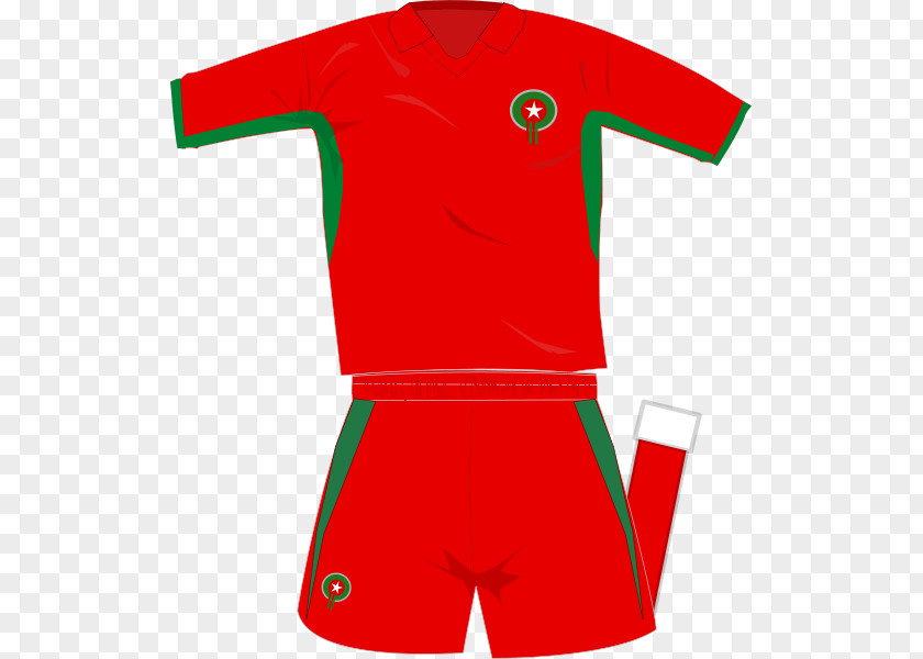 Football Morocco Shoulder Sleeve Outerwear Uniform Character PNG