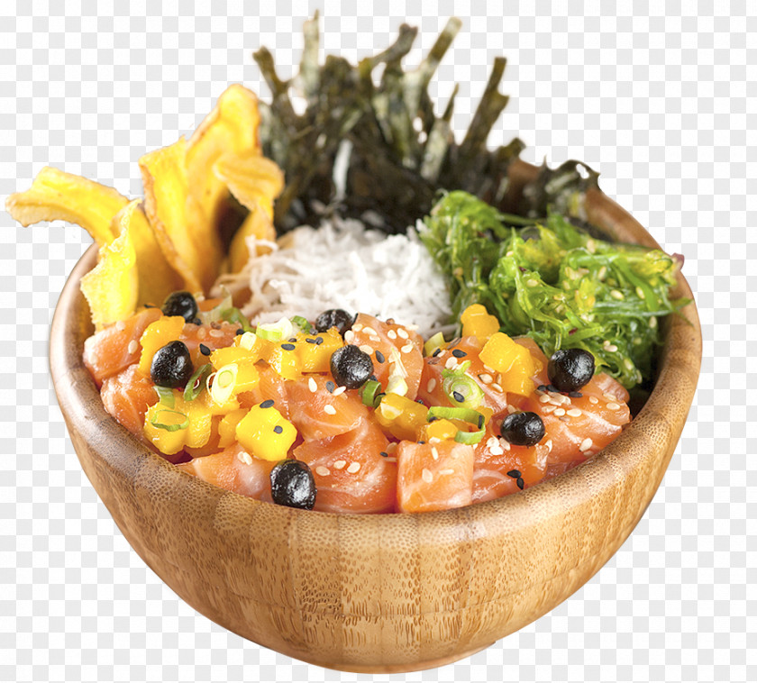 Hawaiian Food Vegetarian Cuisine Of Hawaii Poke Asian Recipe PNG
