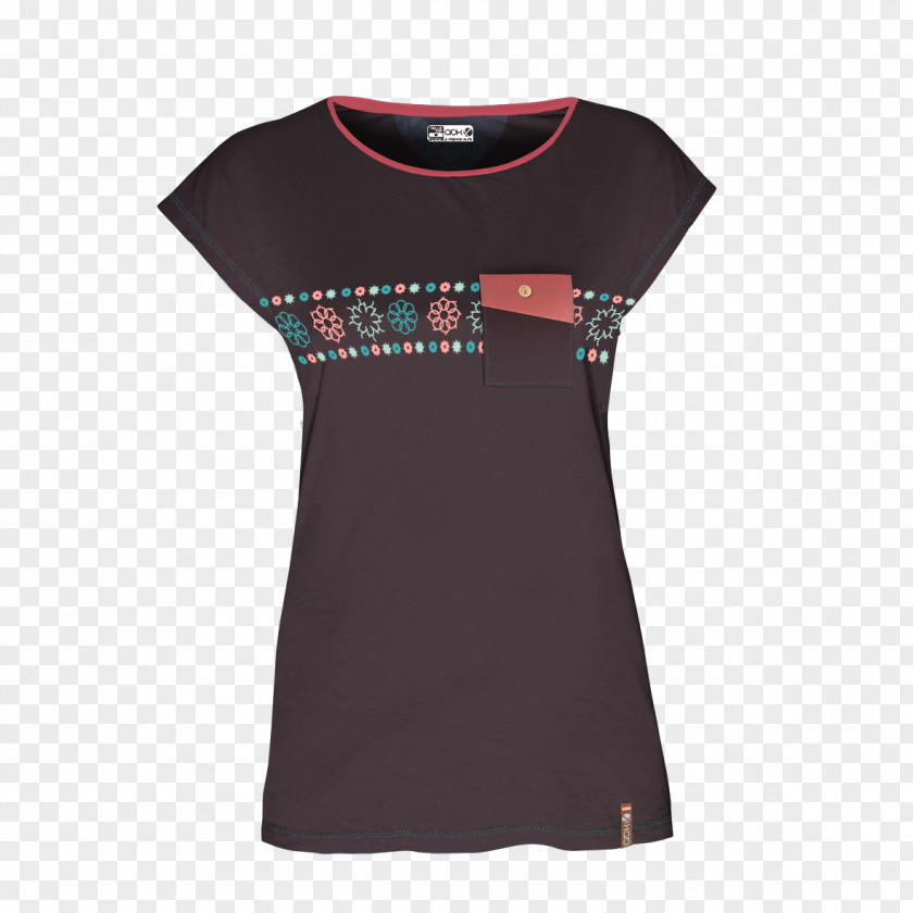 Acai Berry T-shirt Sleeve Maroon PNG