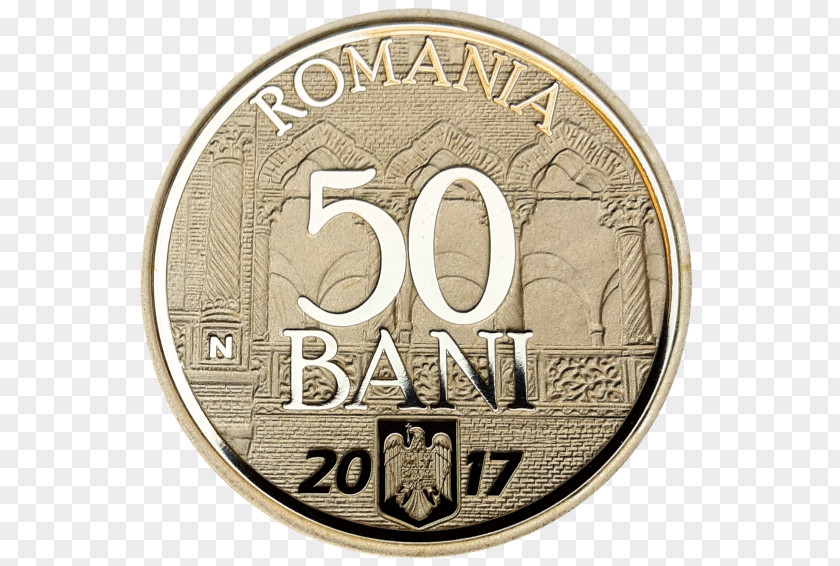 Coin Romania European Union Fifty Bani Bulgarian Lev PNG