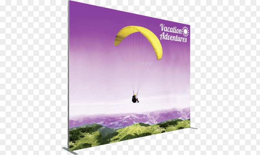 Fabric Banner Trade Show Display PNG