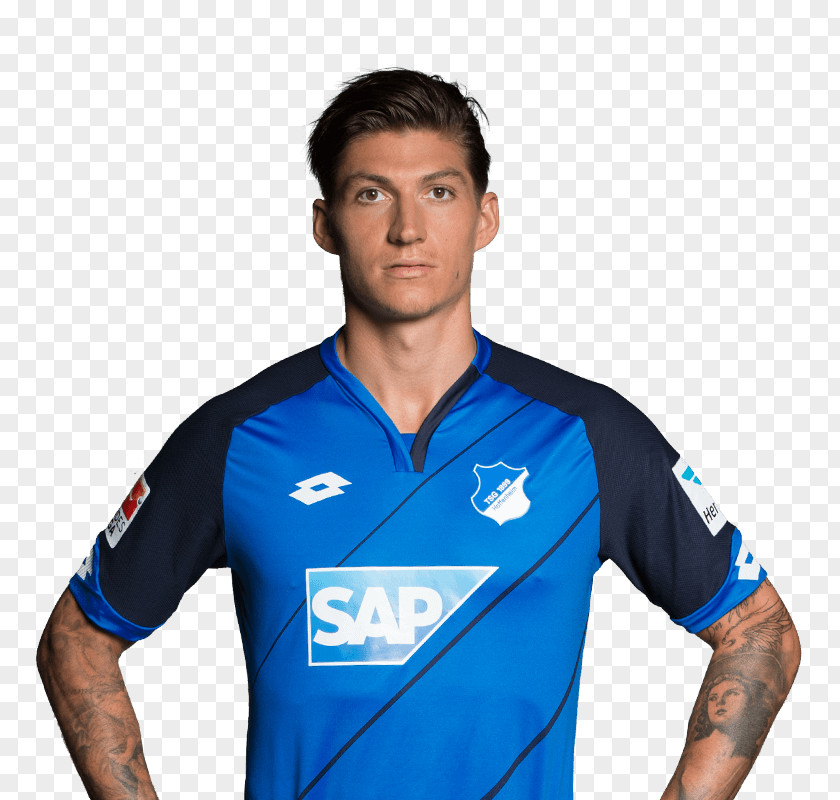 Football Steven Zuber TSG 1899 Hoffenheim Player T-shirt PNG