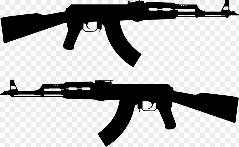 Gun AK-47 Firearm Clip Art PNG