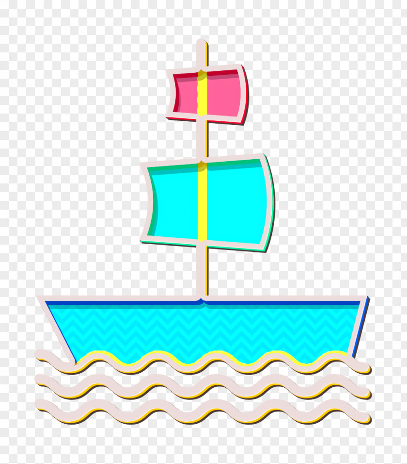 Ship Icon Galleon Pirates PNG