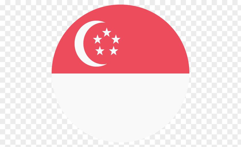 Vector Flag Of Singapore Emoji Lion Head Symbol PNG