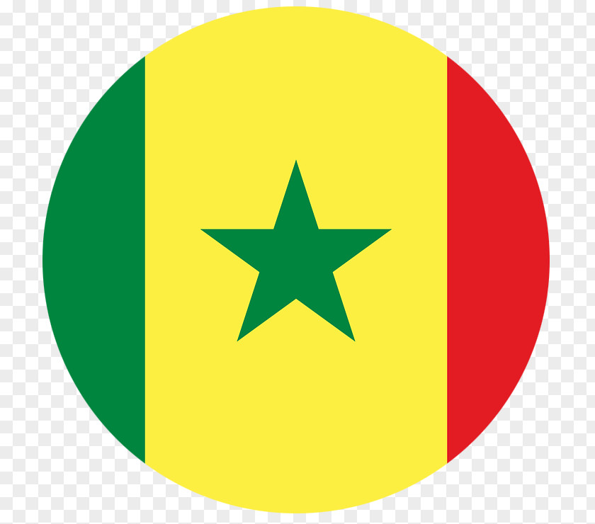 Flag Of Senegal Vector Graphics PNG
