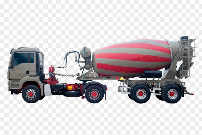 Mixer Car Betongbil Cement Mixers Concrete Truck PNG