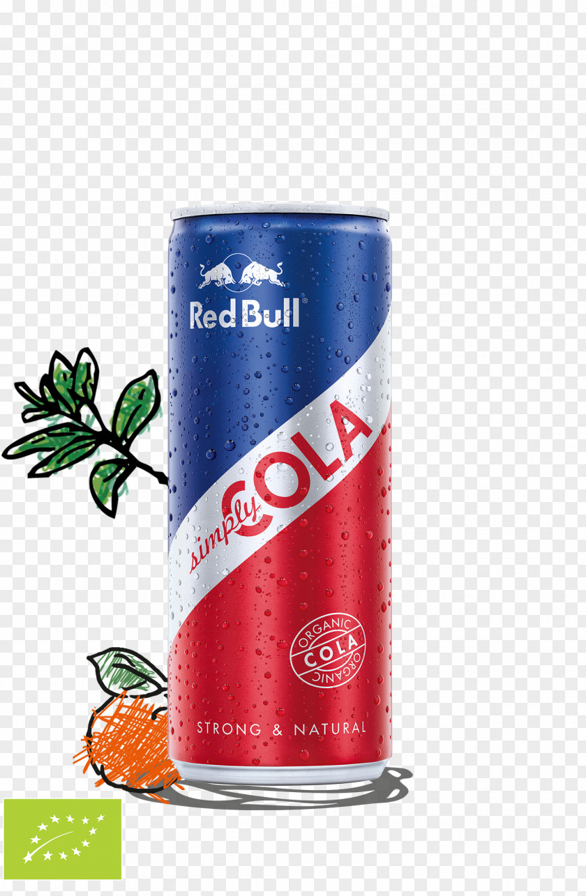 Natural Cosmetics Red Bull Simply Cola Fizzy Drinks Energy Drink PNG