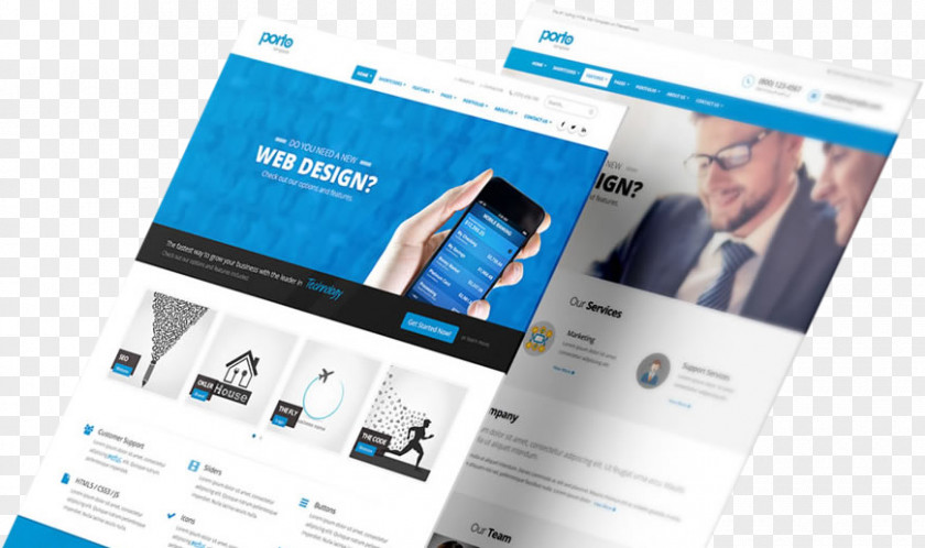 Project Portfolio Management Professional Web Design Responsive Development PNG