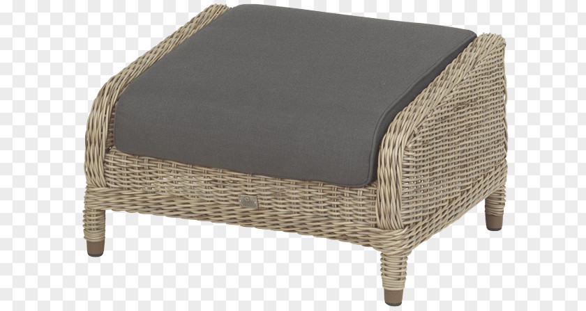 Brighton England Table Footstool Garden Furniture Chair Rattan PNG