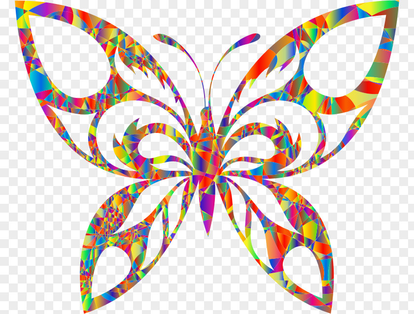 Butterfly Wings Silhouette Clip Art PNG